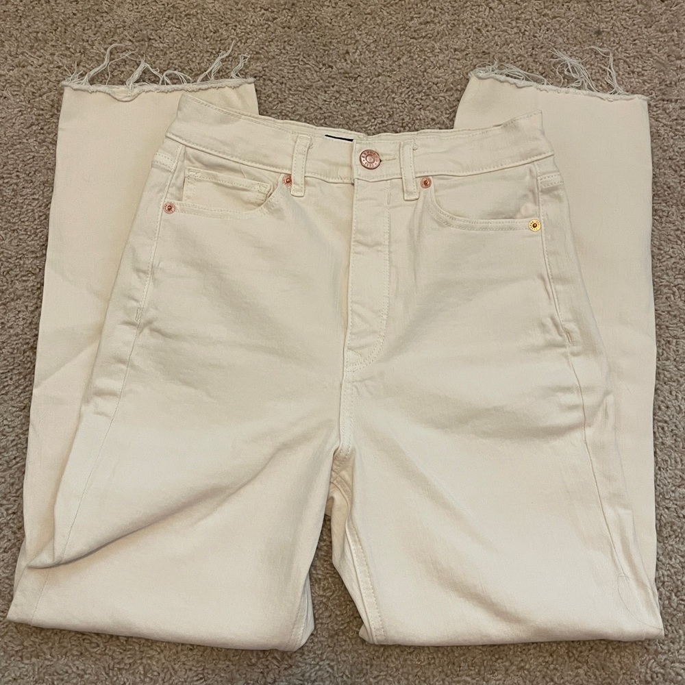 Express Jeans - Original Straight Super High Rise